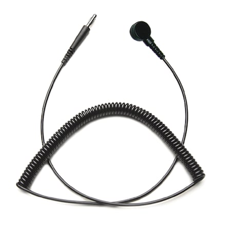 Transforming Technologies 12' Coil Cord, Black, 10mm, Classic CC0045